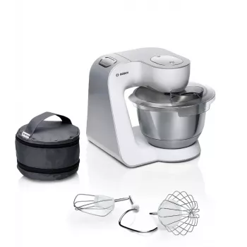 Robot da cucina Bosch Serie 4 MUM58200 — 1000 W, ciotola in acciaio inox 3,9 L, bianco