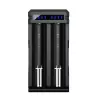 Caricabatterie XTAR SC2 Li-Ion 18650 USB-C 2 slot, alimentazione USB-C, indicatori LED, nero