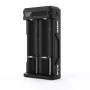 Caricabatterie XTAR SC2 Li-Ion 18650 USB-C 2 slot, alimentazione USB-C, indicatori LED, nero