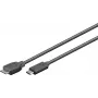 Microconnect USB3.1CAMIB3.01 cavo USB USB 3.2 Gen 1 (3.1 Gen 1) 1 m USB-C a Micro-USB-B nero
