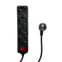 Microconnect MC-GRU0045BS prolunga elettrica 5 m 4 uscite AC per interni nero