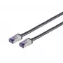 Cavo di rete Lanview LVN-CAT6A-FLEX-1 M S/FTP Cat6a 1 m nero