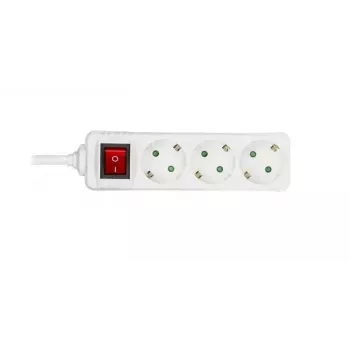 Microconnect GRU0035WS prolunga elettrica 5 m 3 uscite AC bianco