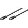 Microconnect COAX015 cavo coassiale 1,5 m nero