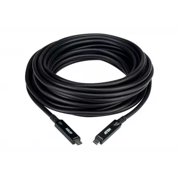 Cavo AOC USB-C ATEN UE3410F-AT, 10 m, USB-C a USB-C, 10 Gbit/s, nero