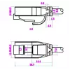 Cavo di rete Goobay 93716 nero 3m Cat6 U/UTP