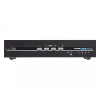 Switch KVM sicuro ATEN 4 porte USB HDMI dual display 4K Ultra HD