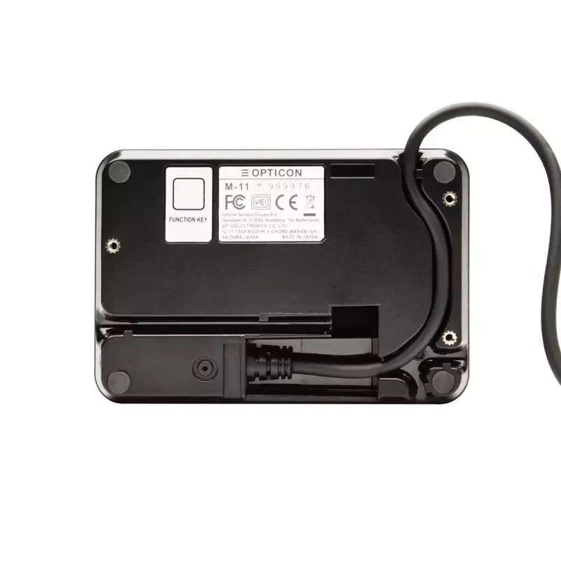 Lettore di codici a barre fisso Opticon M-11 1D/2D CMOS con filo nero