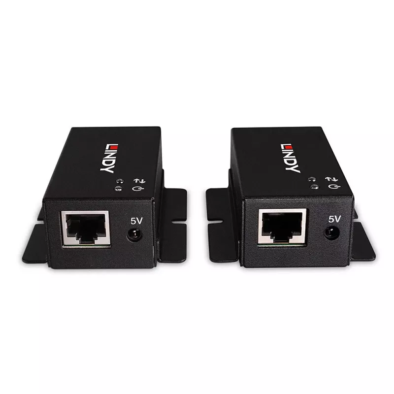 Trasmettitore e ricevitore di rete Lindy 50m 2 Port USB 2.0 Cat. 6 Extender