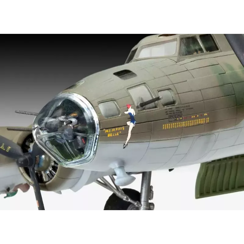 Modello di aeroplano ad ala fissa Revell B-17F Memphis Belle