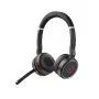 Cuffie Jabra Evolve 75 SE MS stereo con filo senza fili Bluetooth portata 30m