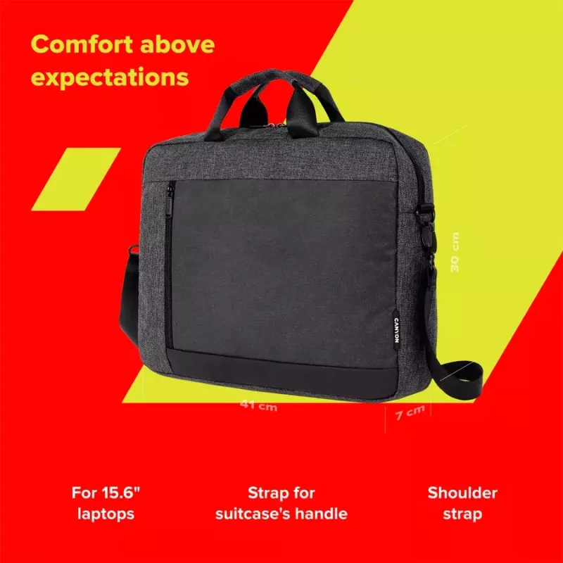 Custodia per laptop CANYON B-5 per laptop 15,6 pollici, nera