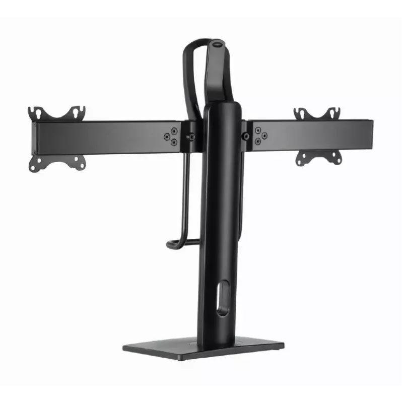 Supporto per monitor Gembird MS-D2-01 27 pollici nero da appoggio