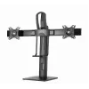 Supporto per monitor Gembird MS-D2-01 27 pollici nero da appoggio