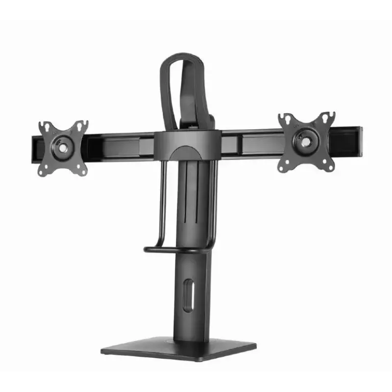 Supporto per monitor Gembird MS-D2-01 27 pollici nero da appoggio