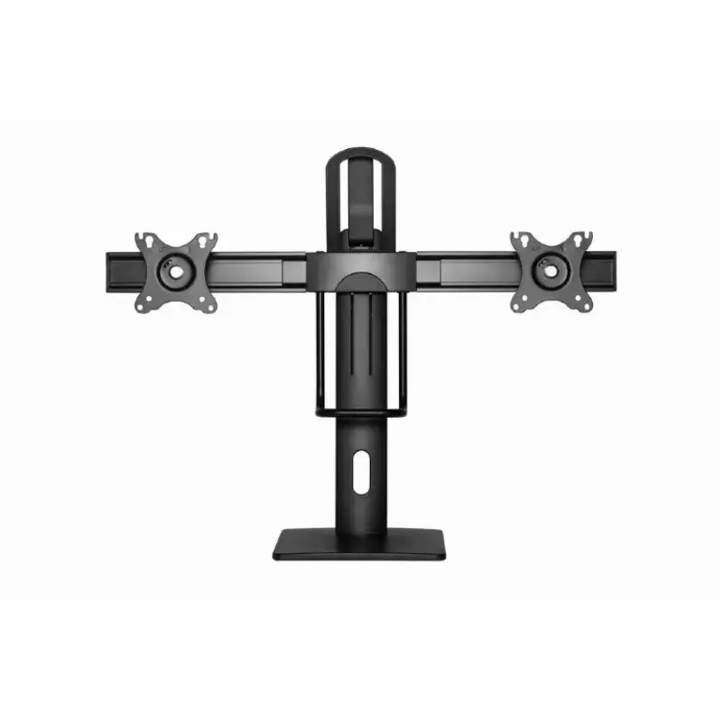Supporto per monitor Gembird MS-D2-01 27 pollici nero da appoggio