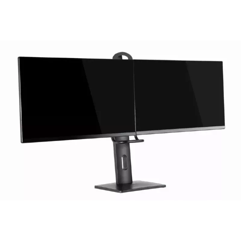 Supporto per monitor Gembird MS-D2-01 27 pollici nero da appoggio