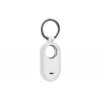 Samsung EF-PT560CWEGWW custodia in silicone per Galaxy SmartTag2 con anello moschettone, bianca