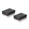 Set convertitore di media LevelOne RJ45 a SC BIDI Fast Ethernet, fibra ottica monomodale, 20 km