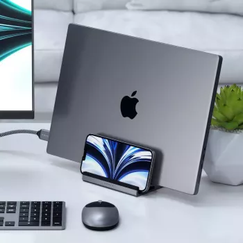 Supporto per laptop e tablet Satechi ST-ADVSM argento compatibile con MacBook Pro