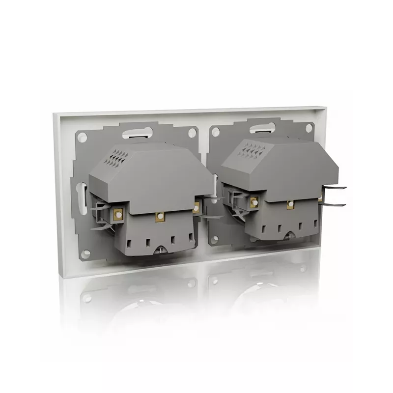 Presa ICY BOX IB-MPS4200W-PD Tipo F + USB A + USB C bianca