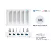Base di ricarica autonoma Alcasa PCA-D006W bianco 110W 100-240V