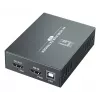 Kit di estensione AV (trasmettitore e ricevitore) LEVELONE HVE-8111, 3840x2160, Cat6, USB-A/USB-B, DC 12V (2 pezzi)
