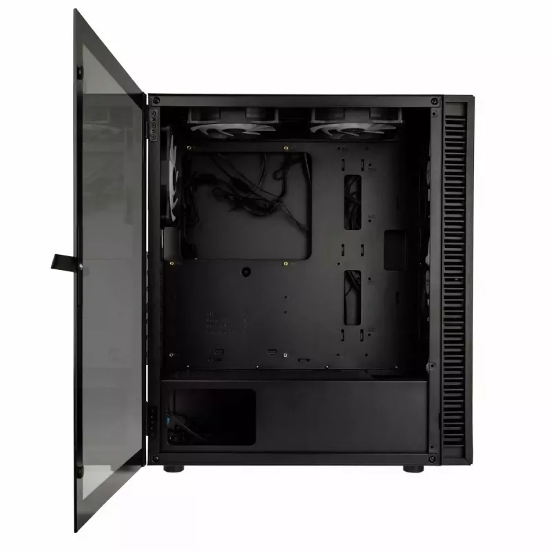 Case PC Kolink OBSERVATORY HF MB Midi Tower nero