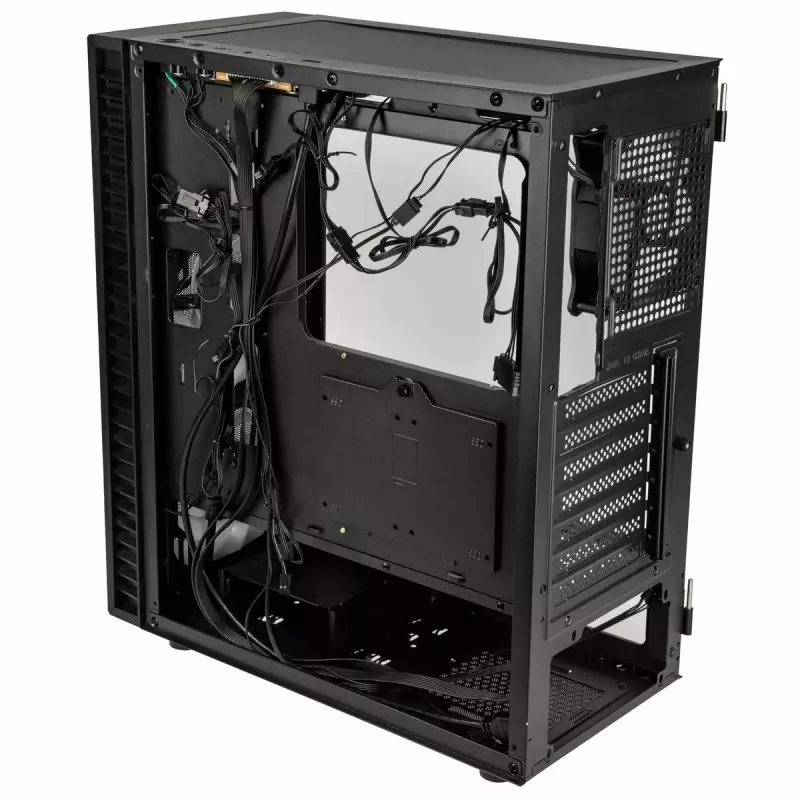 Case PC Kolink OBSERVATORY HF MB Midi Tower nero