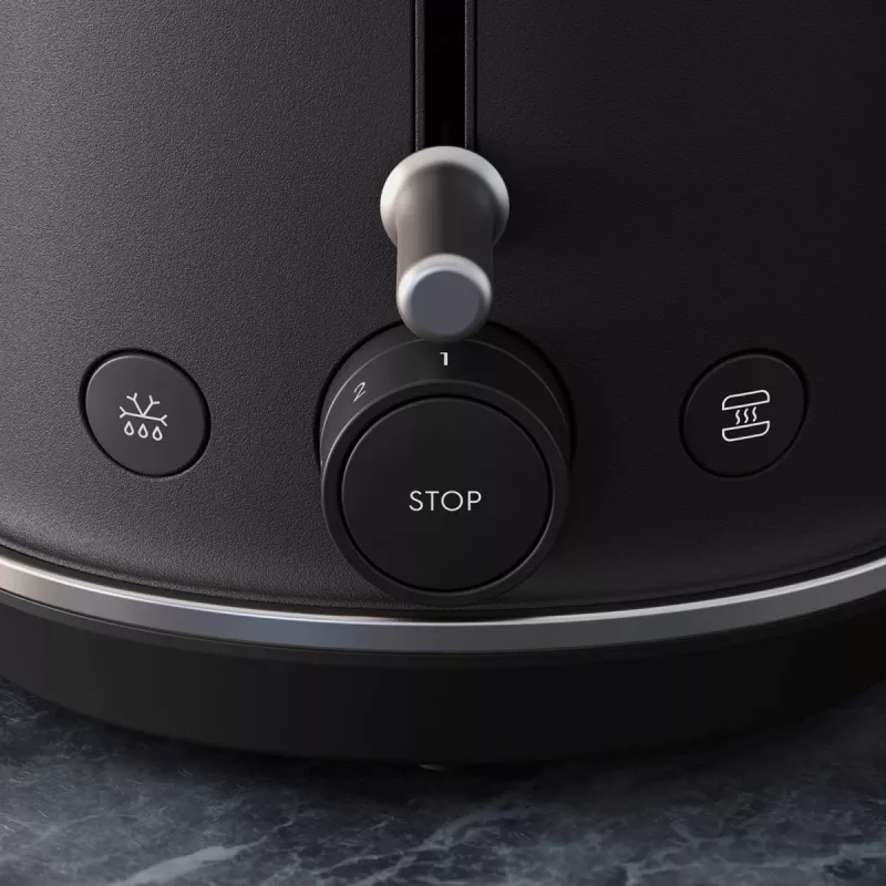 Tostapane Electrolux E7T1-6BP 2 fette 980 W nero