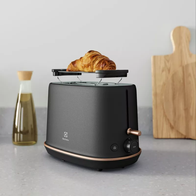 Tostapane Electrolux E7T1-6BP 2 fette 980 W nero