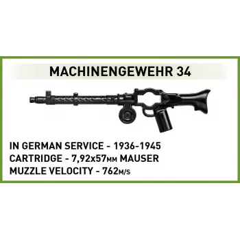 Cobi Mattoncini SD.KFZ.124 Wespe kit di montaggio, 860 mattoncini