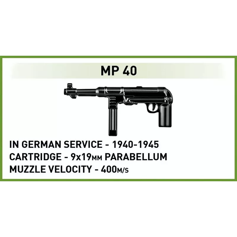 Cobi Mattoncini SD.KFZ.124 Wespe kit di montaggio, 860 mattoncini