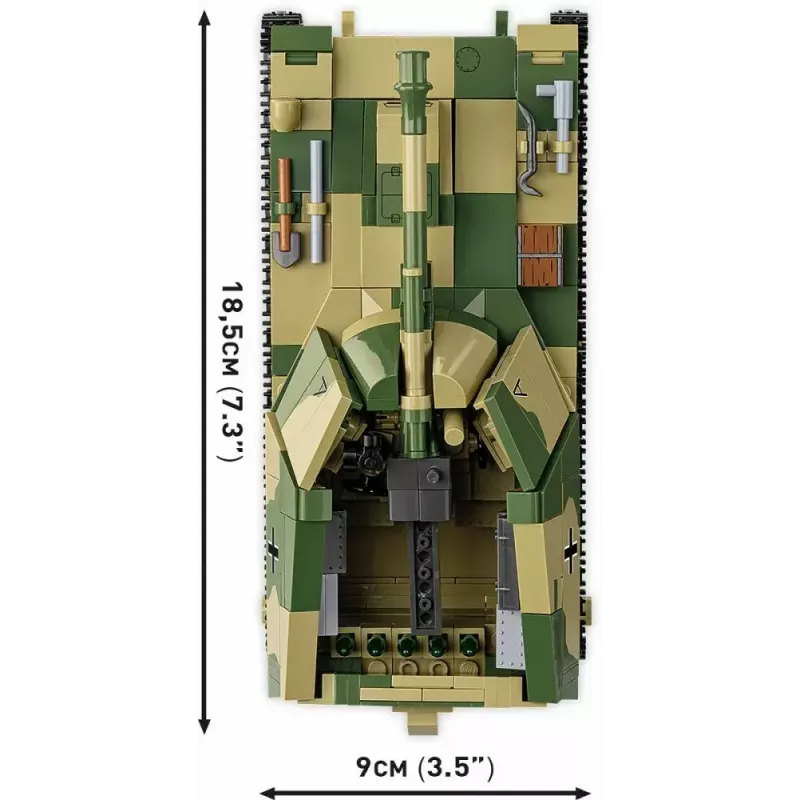 Cobi Mattoncini SD.KFZ.124 Wespe kit di montaggio, 860 mattoncini