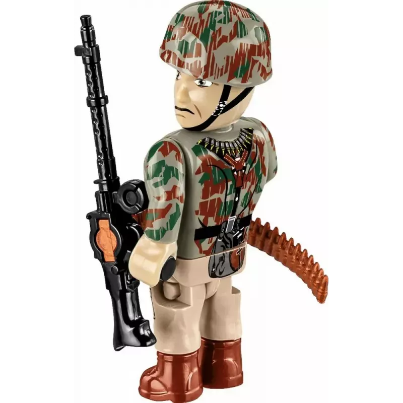 Cobi Mattoncini SD.KFZ.124 Wespe kit di montaggio, 860 mattoncini