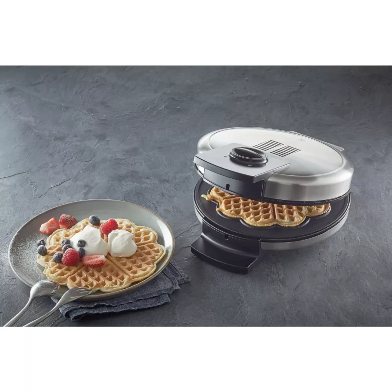 WMF Lono 04.1521.0011 macchina per waffle 5 waffle 900 W nero, cromo