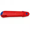 Taglierino a lama spezzabile Knipex CutiX® nero blu rosso