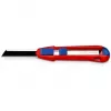 Taglierino a lama spezzabile Knipex CutiX® nero blu rosso