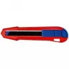 Taglierino a lama spezzabile Knipex CutiX® nero blu rosso