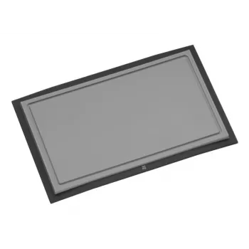 Tagliere WMF Touch 32 x 20 cm plastica acciaio inox nero grigio
