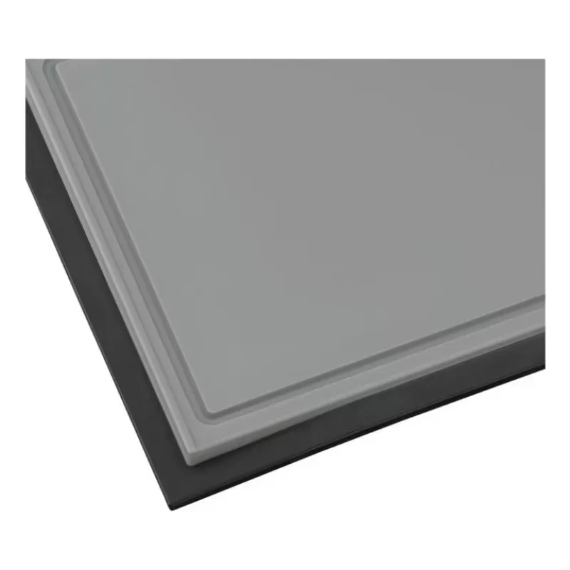 Tagliere WMF Touch 32 x 20 cm plastica acciaio inox nero grigio