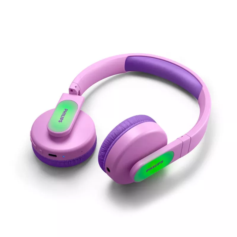 Cuffie/headset Philips TAK4206PK/00 con filo e wireless archetto chiamate/musica USB Type-C Bluetooth rosa