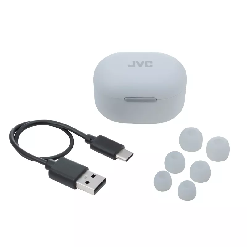 Cuffie JVC Active Noise Cancelling TWS bianco