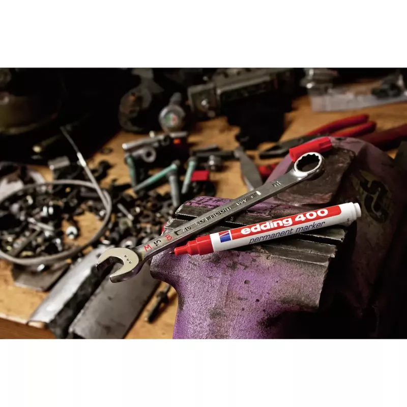 Pennarello indelebile Edding 400 nero