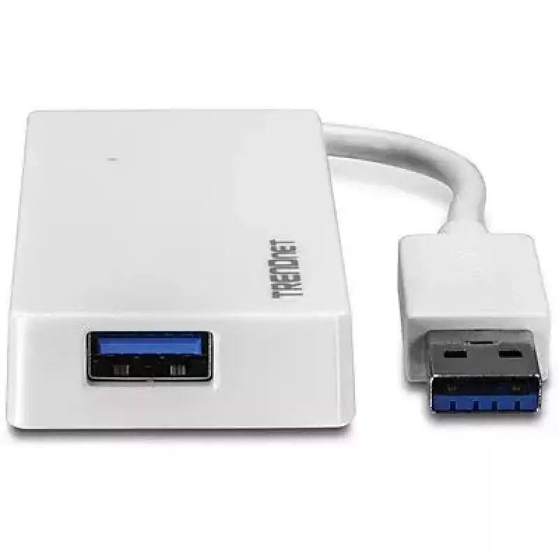 TRENDnet TU3-H4E mini hub USB 3.0 a 4 porte, da scrivania