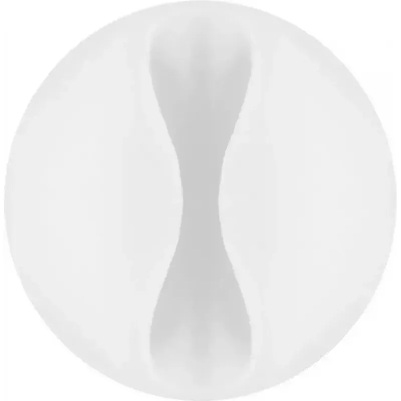 Fermacavi Goobay 95183 bianco 5 pz. universale