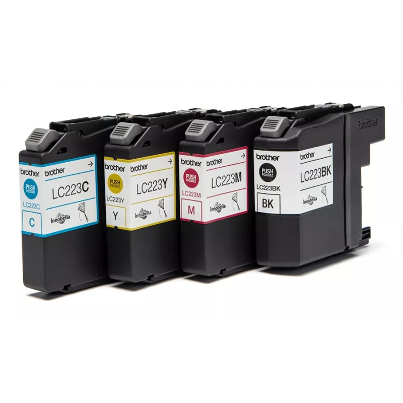 Brother LC223VALBPDR cartuccia d'inchiostro 4 pz. originale nero, ciano, magenta, giallo