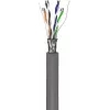 Cavo di rete Goobay CAT 5e F/UTP grigio 100m