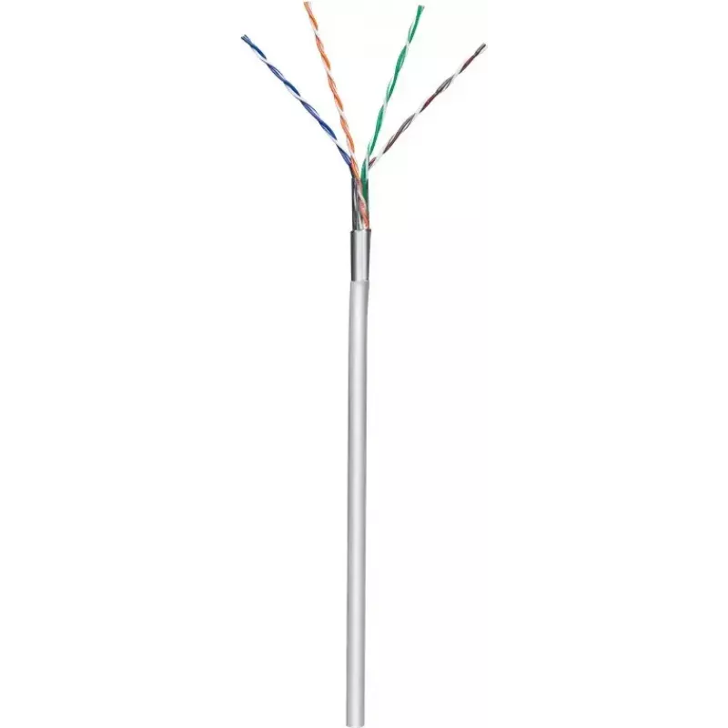 Cavo di rete Goobay CAT 5e F/UTP grigio 100m
