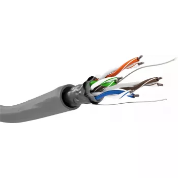 Cavo di rete Goobay CAT 5e F/UTP grigio 100m